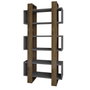 Hanah Home Estantería Milano Walnut, Anthracite - 80x160x28.6 cm